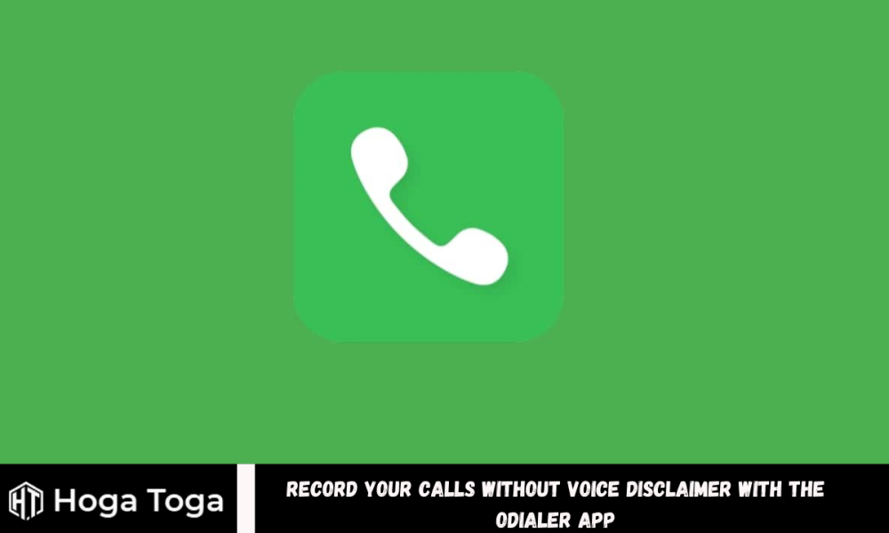 Record your calls without voice disclaimer