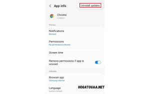 Using the Settings App