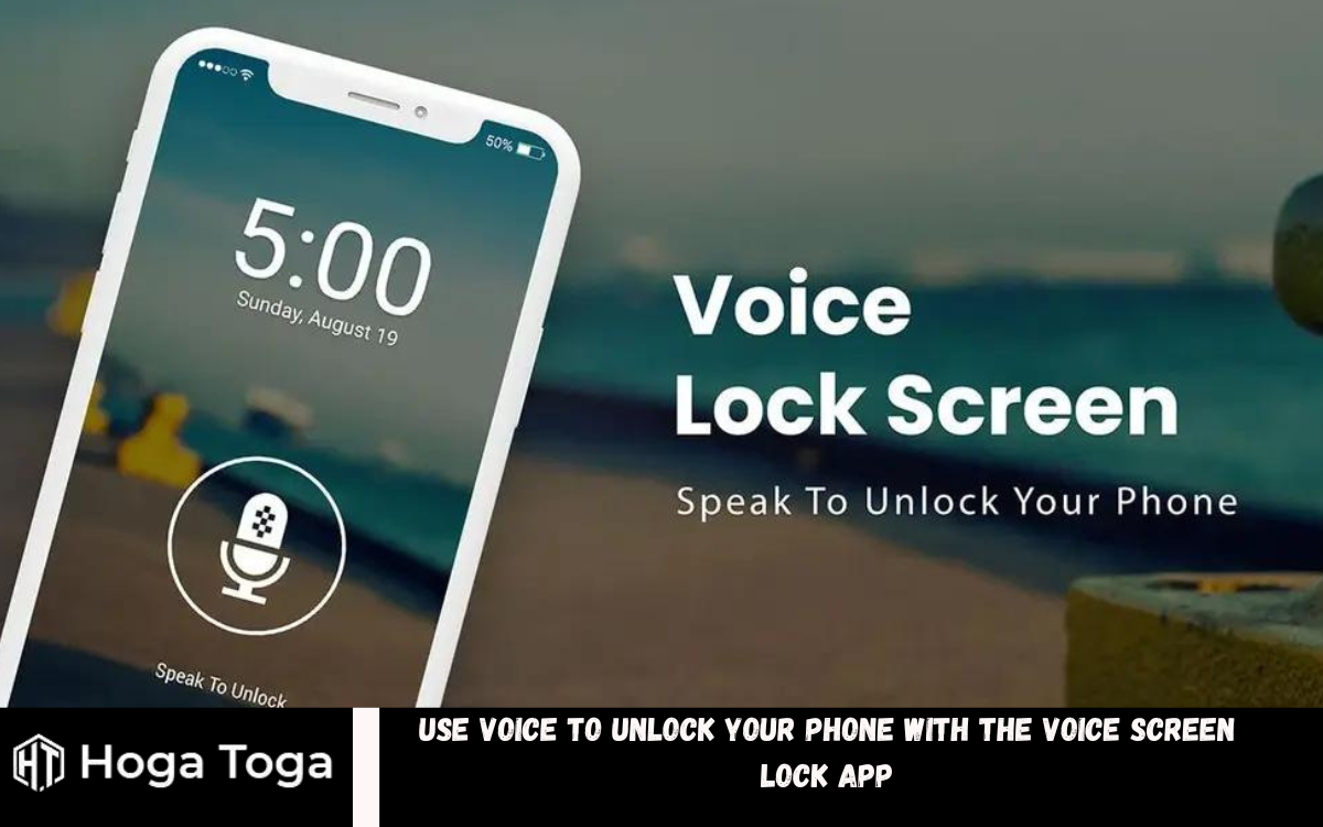 Voice Screen Lock app